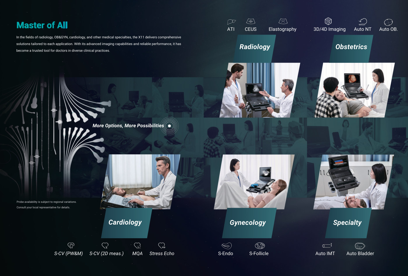 X11 clinical specialty applications