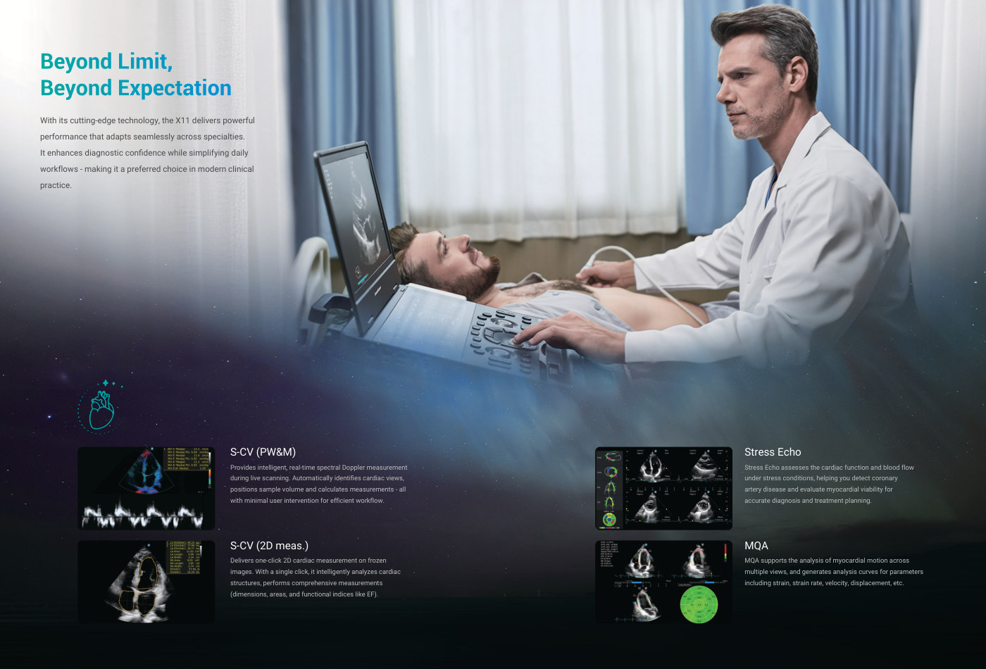 X11 cardiology and performance features