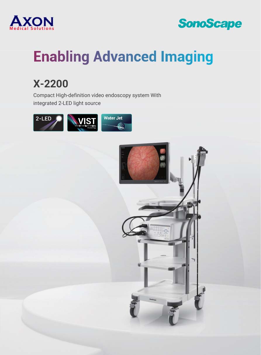 X-2200 compact high-definition video endoscopy system