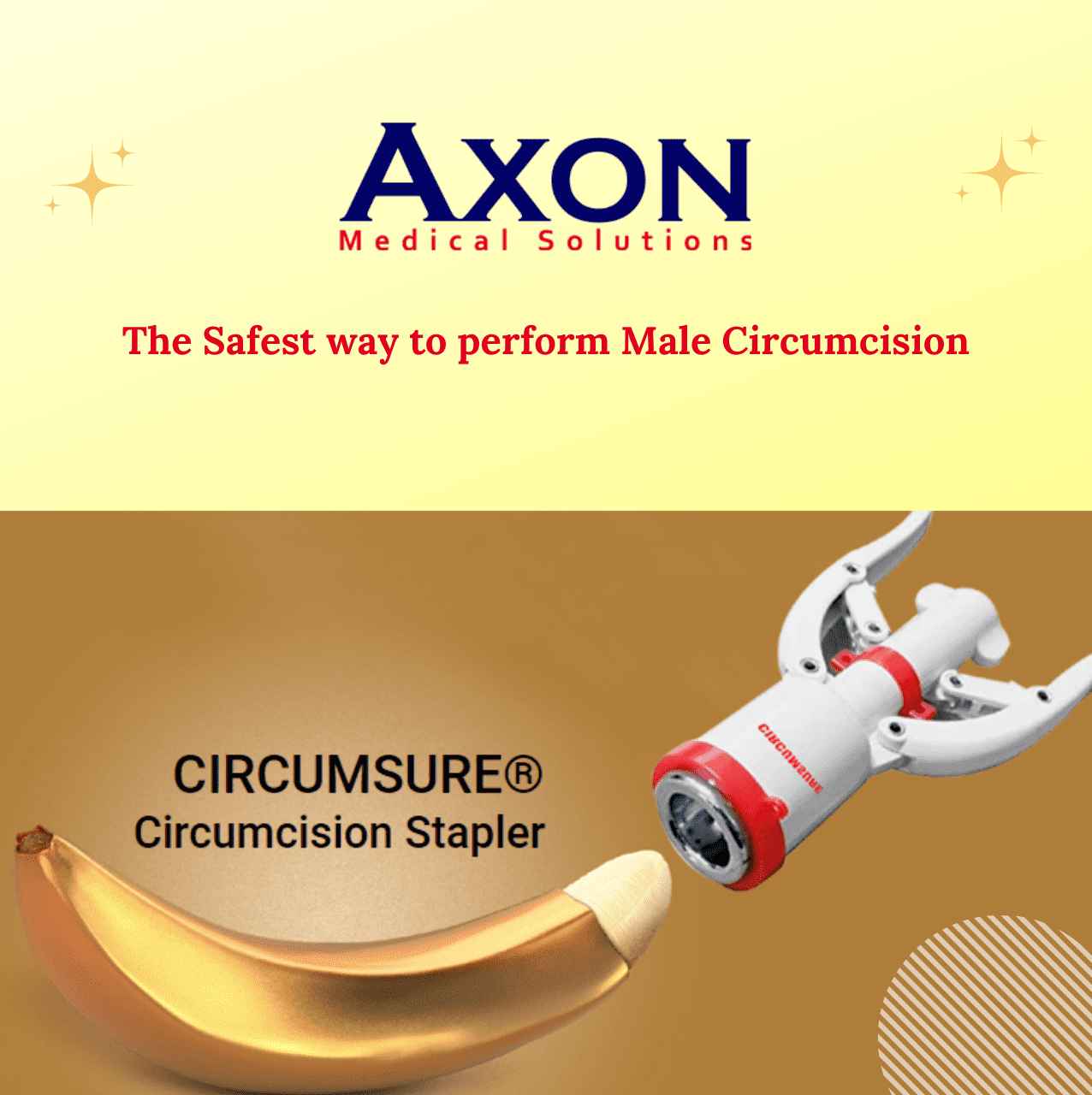  CIRCUMSURE Circumcision Stapler, The Safest way to perform Male Circumcision