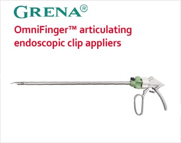 OmniFinger™ Articulating Endoscopic Appliers for V Shape Clips
