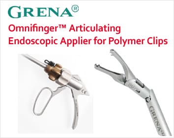 Articulating Endoscopic Applier for Polymer ligating Clips