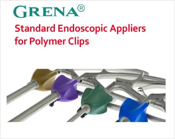 Standard Endoscopic Appliers for Polymer Clips
