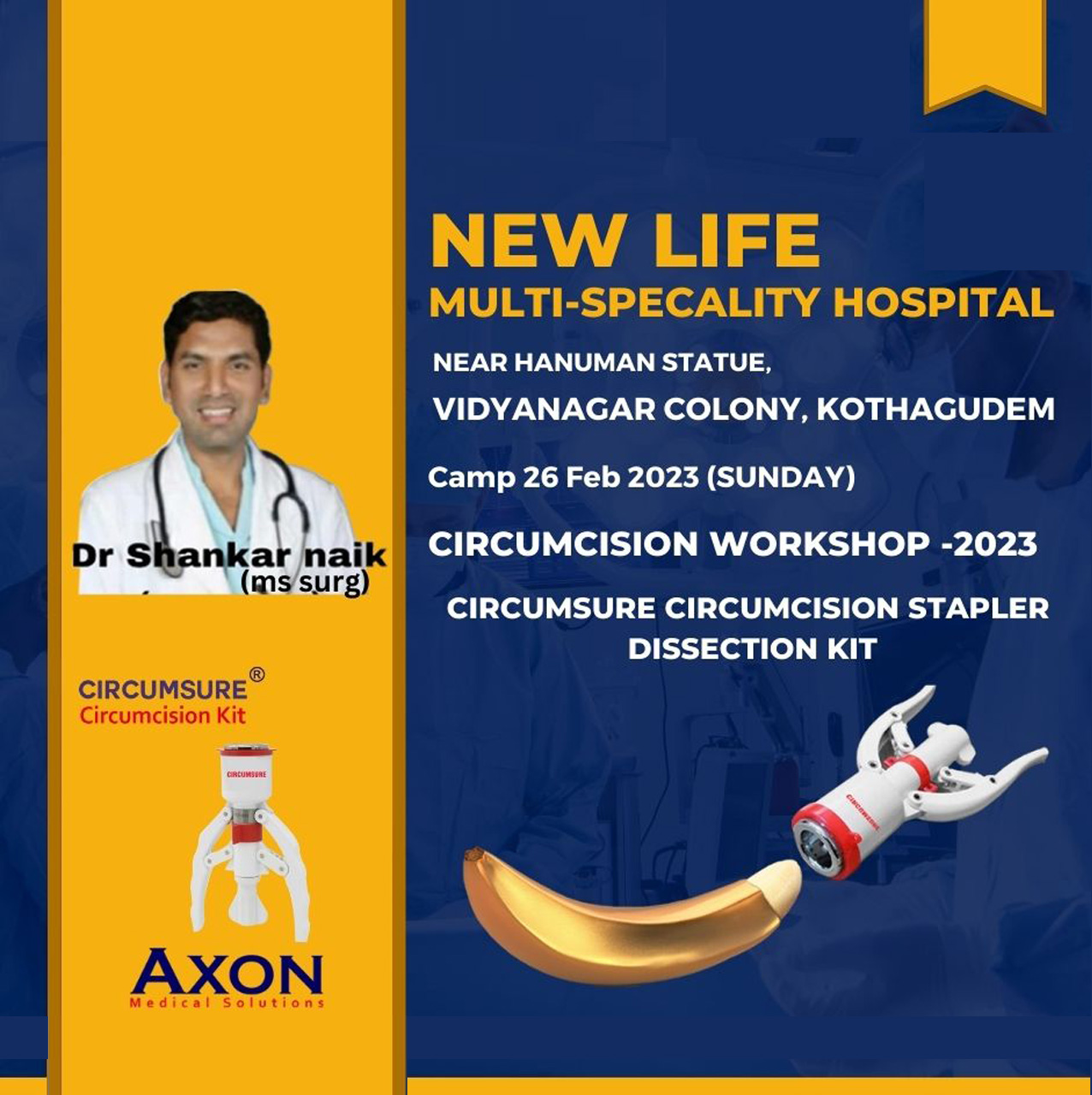  We are excited to have Dr. Shankar Naik of New Life Hospital, Kothagudem conduct a Male Circumcision workshop